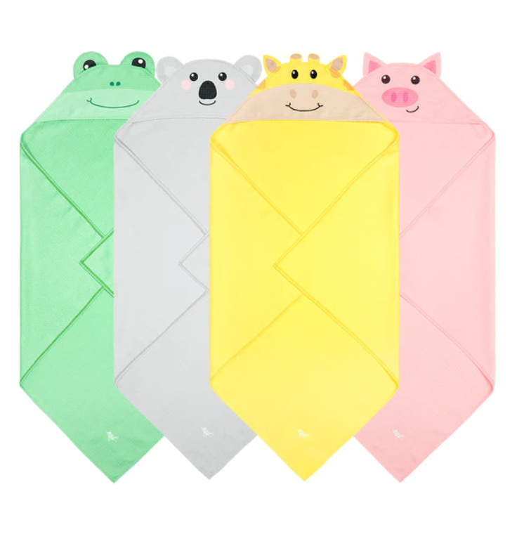 Duck Pond Organic Hooded Baby Towel