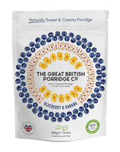 Load image into Gallery viewer, The Great British Porridge - Blueberry &amp; Banana 385g
