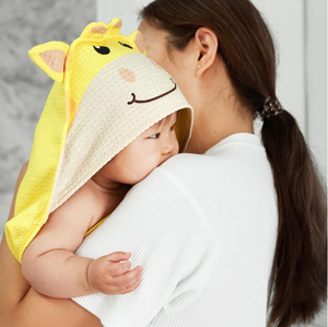 Baby Hooded Towel - Animal - Greta Giraffe