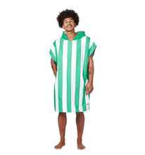 Load image into Gallery viewer, Adult Poncho - Quick Dry Hooded Towel - Cancun Green
