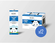 Load image into Gallery viewer, Koita Lactose Free Whole Fat Milk Pack of 12x1L  (EXP 05 MAY 24)
