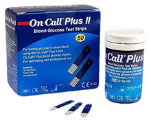 Load image into Gallery viewer, On Call Plus II Blood Glucose Strips