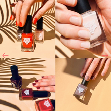 Load image into Gallery viewer, All Tigers - Natural &amp; vegan nail lacquer WHITE 101 &#39;DANCE IN THE RAIN&#39;