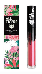 All Tigers - Natural & vegan Gloss PINK 601 'SILENCE THE CRITICS'