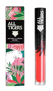 All Tigers - Natural & vegan Gloss CORAL ORANGE 701 'DREAM BIGGER'