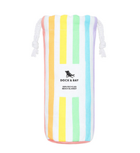 Load image into Gallery viewer, Beach Towels - Round - Unicorn Waves