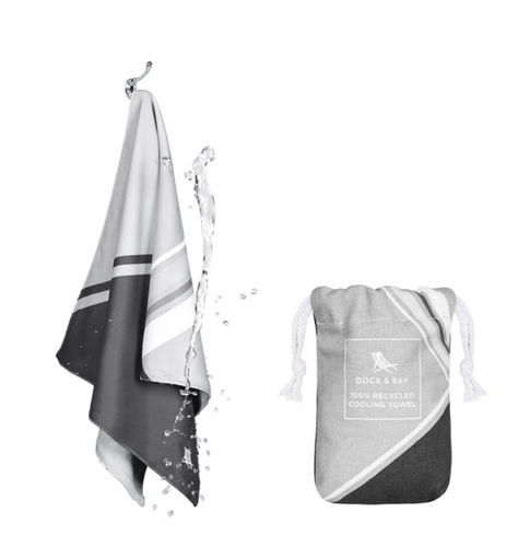Cooling Sports Towel - Go Faster - Pace Grey