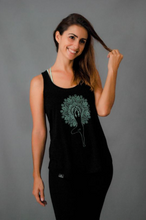 Load image into Gallery viewer, Pur&#39;Nam Make a wish - Women Tank top - Black