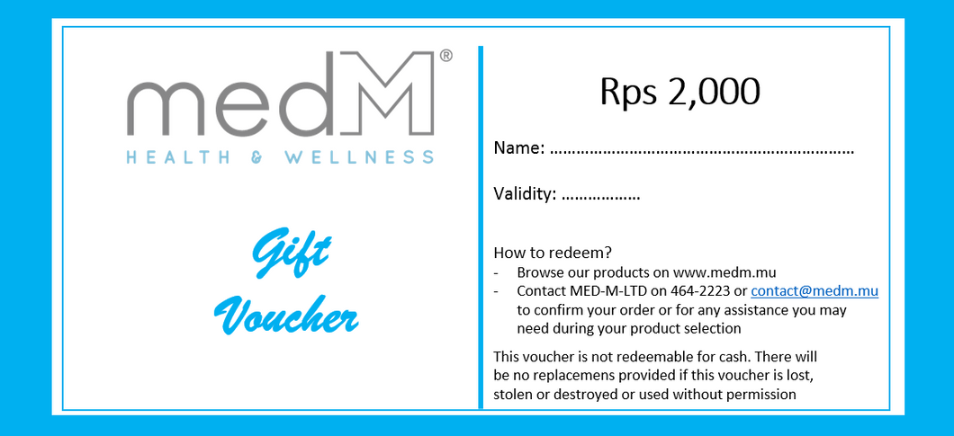 MedM Gift Card / Bon Cadeau