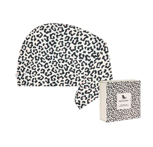 Quick Dry Hair Wrap - Animal Kingdom -  Dashing Leopard