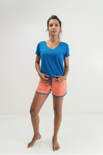 Load image into Gallery viewer, Pur&#39;Nam Blue lagoon T-shirt - Women