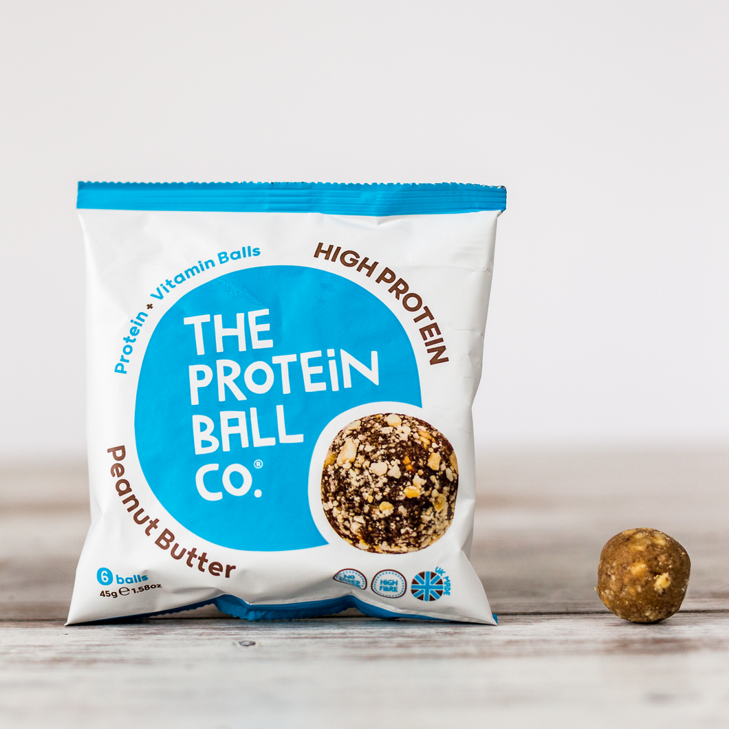 Peanut Butter Whey Protein Balls 45g - 6 Balls