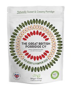 The Great British Porridge - Redberry & Pumpkin Seed 385g