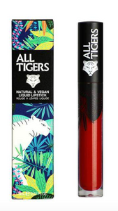 All Tigers - Matte lipstick 887 BURGUNDY RED 'LIVE FEARLESS'