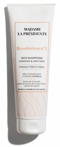 RESOLUTION N°5  -My Anti-Hair Loss Shampoo  Frizzy (Frizes/Crepus) hair- Madame La Présidente