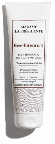 RESOLUTION N°5 My Anti-Hair Loss Shampoo  Straight and Wavy hair (Lisses/Ondules) - Madame La Présidente