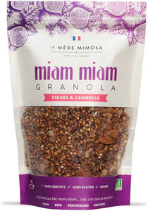 Miam Miam Granola - Christmas Edition - Fig & Cinnamon - 350G