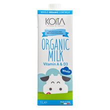 Load image into Gallery viewer, Koita Organic Whole Fat Milk 1L